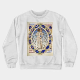 Très Riches Heures du Berry - Frères de Limbourg Crewneck Sweatshirt